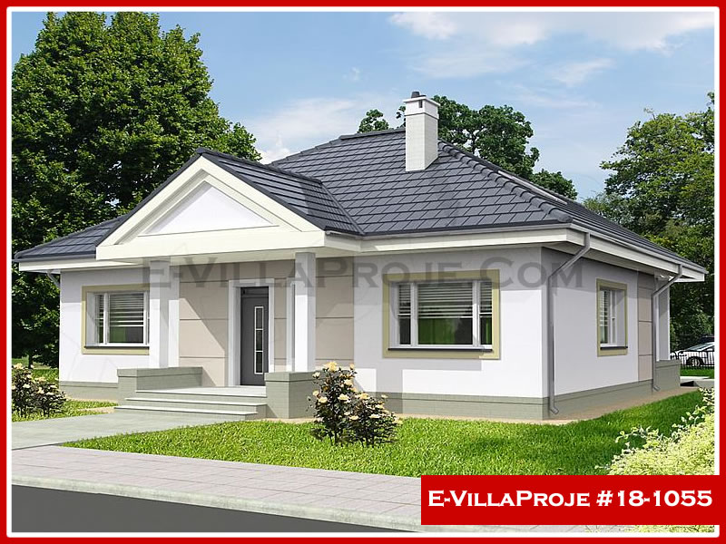 Model 18-1055 — 135 m², 1 storey - 18-1055