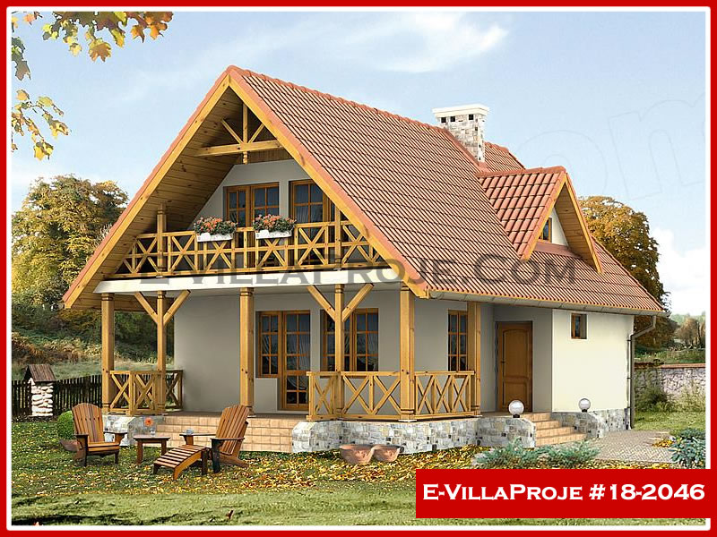 Model 18-2046 — 136 m², 2 storeys - 18-2046