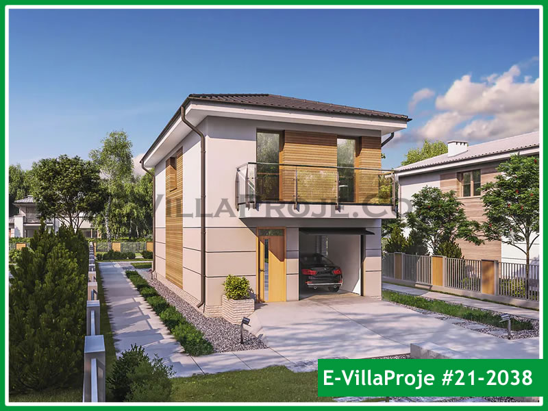 Model 21-2038 — 137 m², 2 storeys - 21-2038
