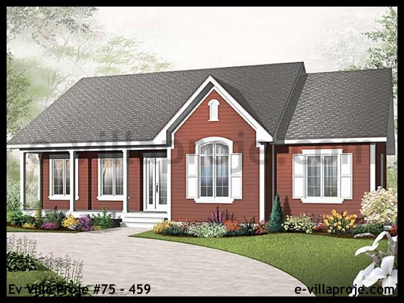 Model 75-459 — 137 m², 1 storey - 75-459