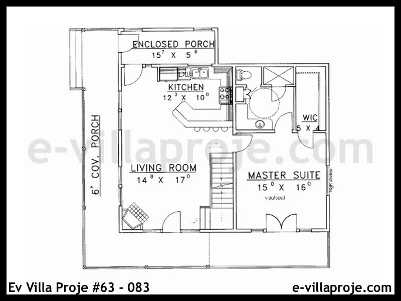 Model 63-083 — 138 m², 2 storeys thumbnail 2