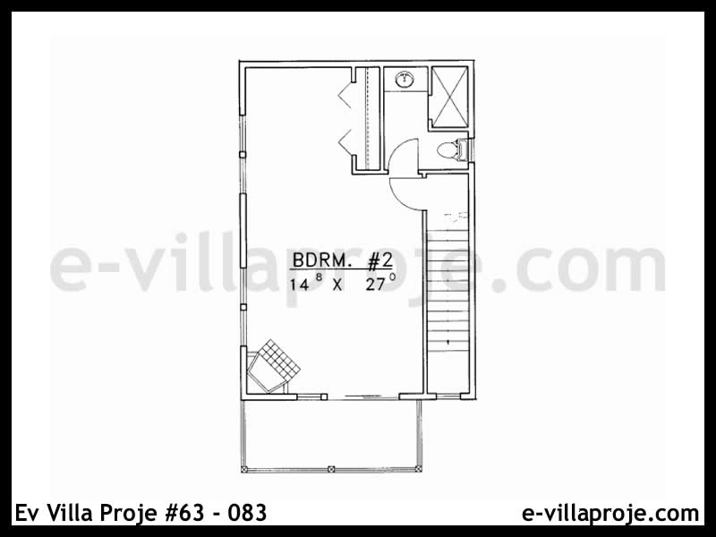 Model 63-083 — 138 m², 2 storeys thumbnail 3