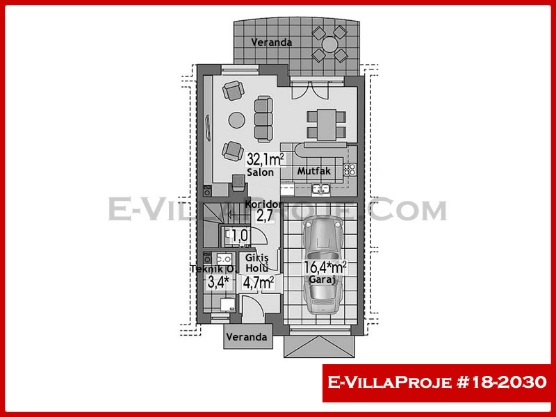 Model 18-2030 — 138 m², 2 storeys thumbnail 2