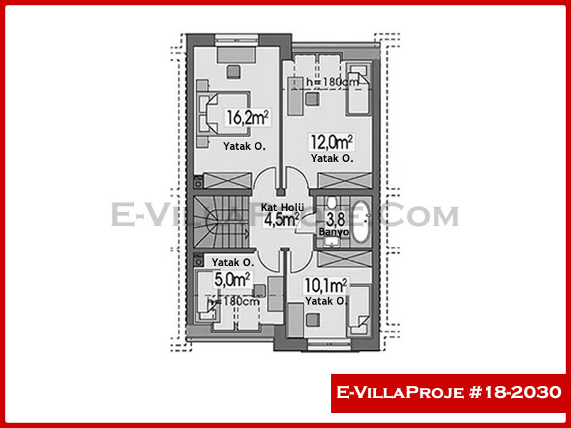 Model 18-2030 — 138 m², 2 storeys thumbnail 3
