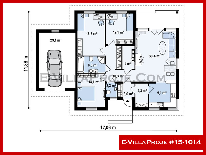Model 15-1014 — 138 m², 1 storey thumbnail 2