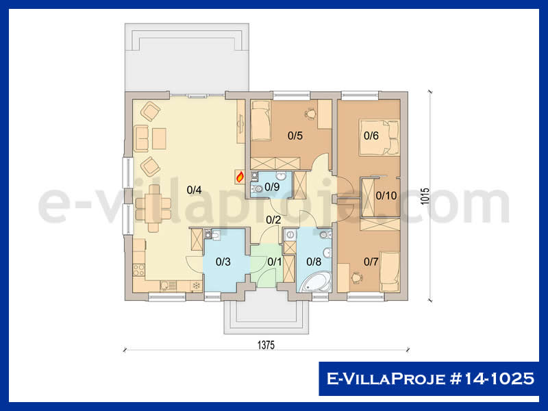 Model 14-1025 — 138 m², 1 storey thumbnail 2