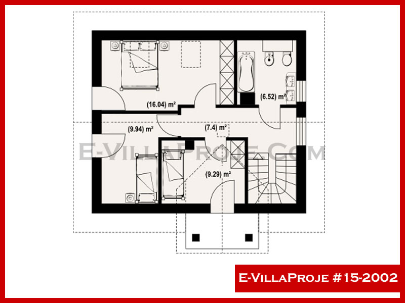 Model 15-2002 — 139 m², 2 storeys thumbnail 3