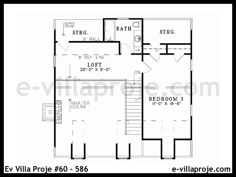 Model 60-586 — 139 m², 2 storeys thumbnail 3