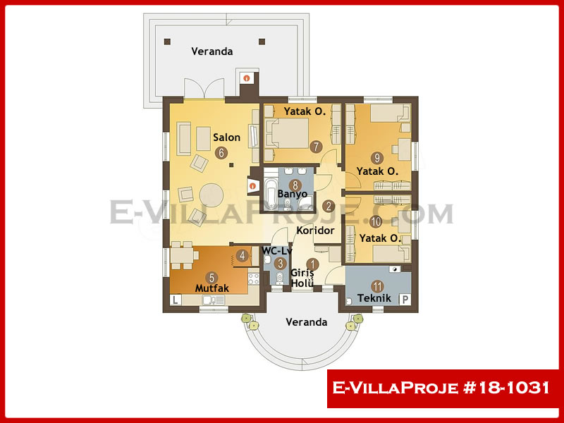 Model 18-1031 — 139 m², 1 storey thumbnail 2