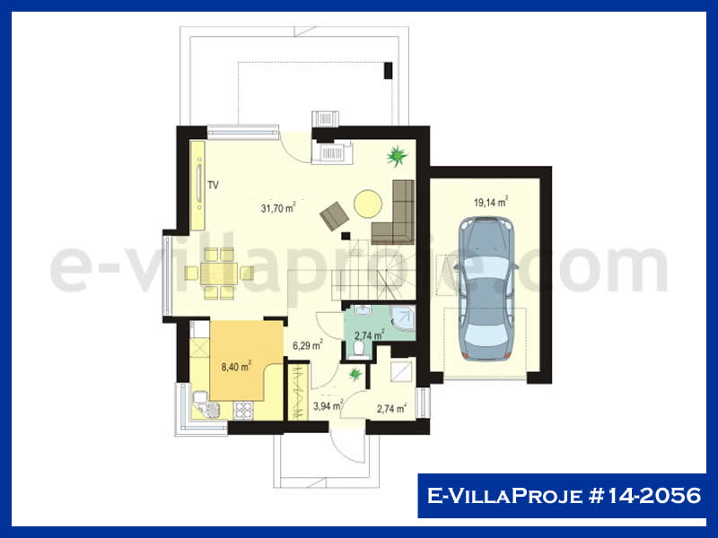 Model 14-2056 — 140 m², 2 Kat thumbnail 2