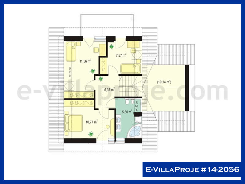 Model 14-2056 — 140 m², 2 Kat thumbnail 3