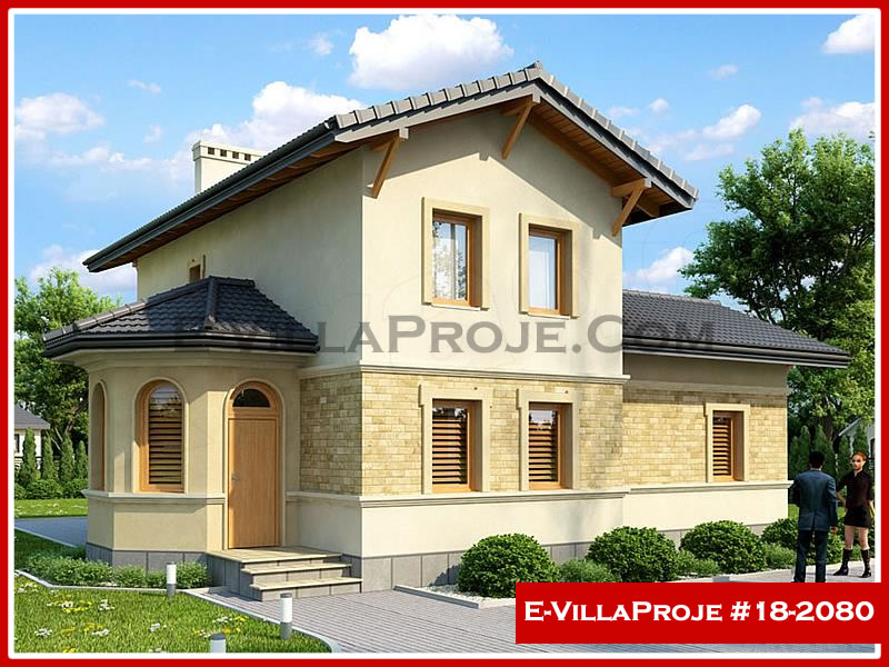 Model 18-2080 — 140 m², 2 storeys - 18-2080