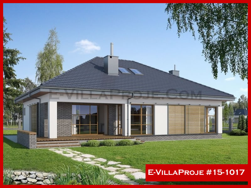 Model 15-1017 — 140 m², 1 storey - 15-1017