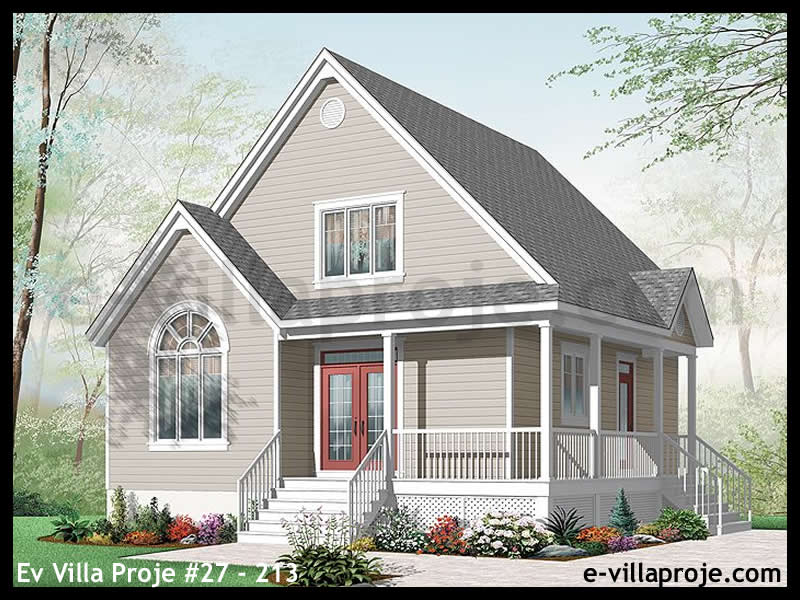 Model 27-213 — 141 m², 2 storeys - 27-213