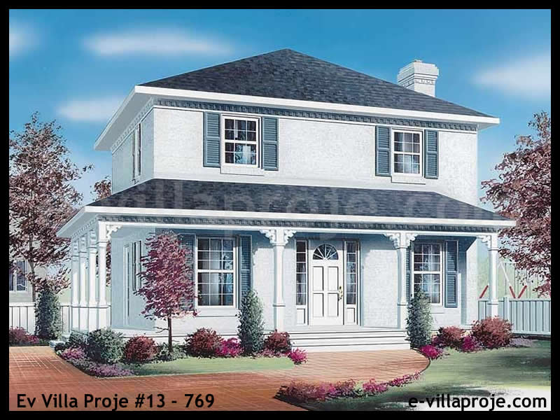 Model 13-769 — 142 m², 2 storeys - 13-769