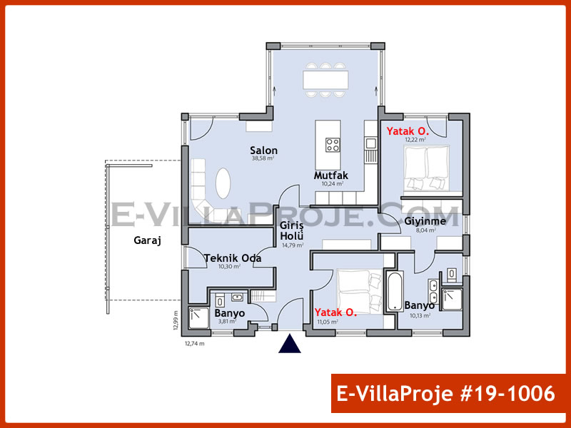 Model 19-1006 — 142 m², 1 storey thumbnail 2