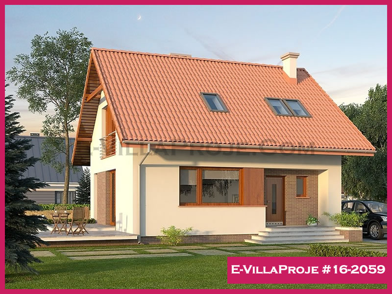 Model 16-2059 — 143 m², 2 storeys - 16-2059