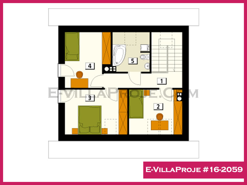 Model 16-2059 — 143 m², 2 storeys thumbnail 3