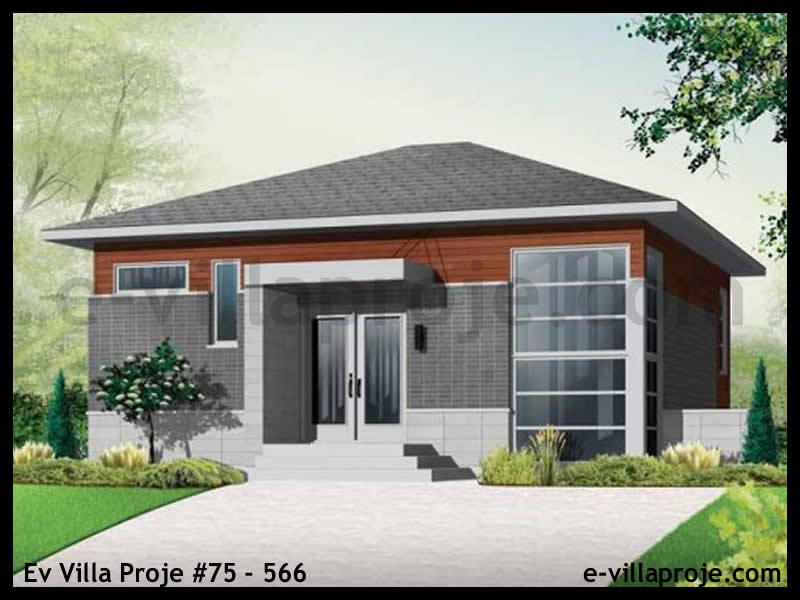 Model 75-566 — 143 m², 2 storeys - 75-566