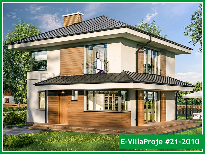 Model 21-2010 — 144 m², 2 storeys - 21-2010