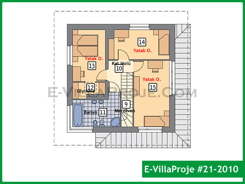 Model 21-2010 — 144 m², 2 storeys thumbnail 3