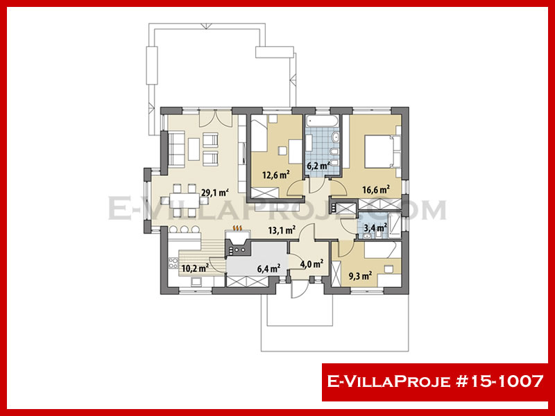 Model 15-1007 — 144 m², 1 storey thumbnail 2