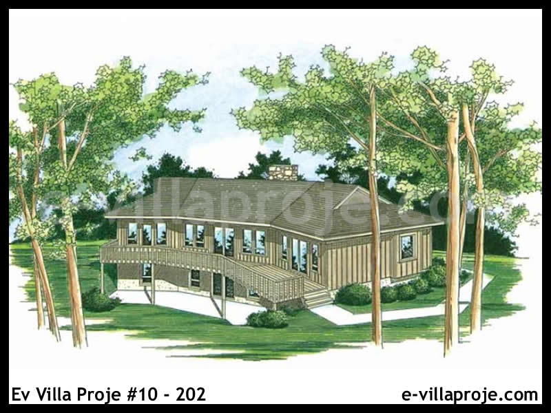 Model 10-202 — 144 m², 1 storey - 10-202