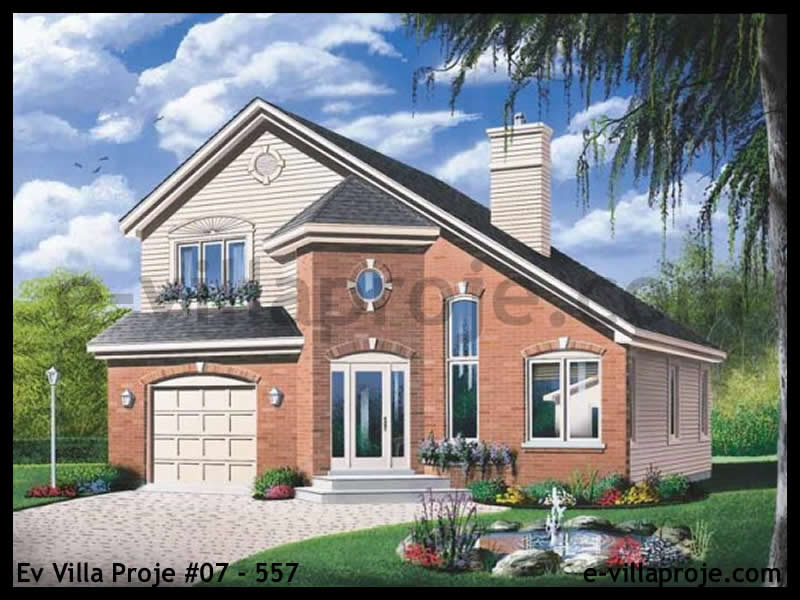 Model 07-557 — 145 m², 2 storeys - 07-557