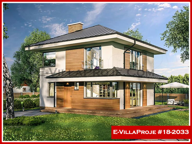 Model 18-2033 — 145 m², 2 storeys - 18-2033