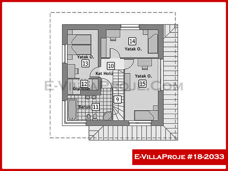Model 18-2033 — 145 m², 2 storeys thumbnail 3