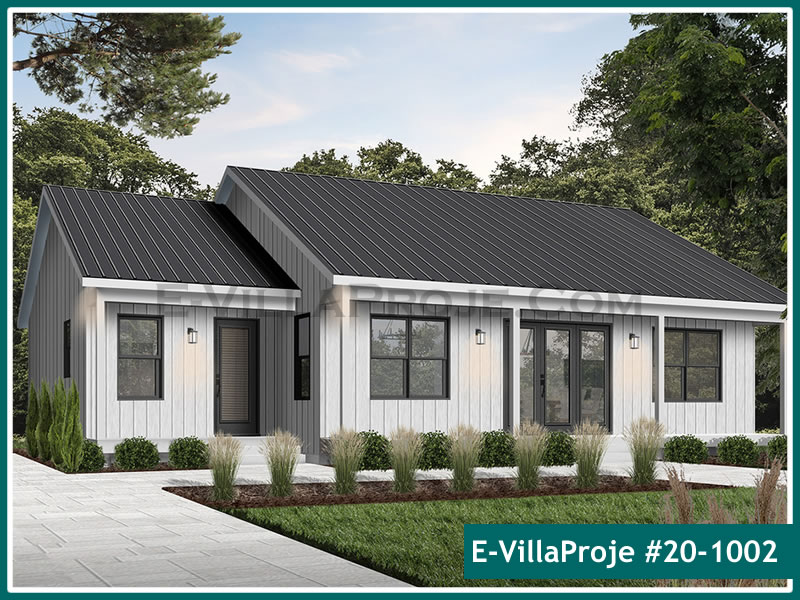 Model 20-1002 — 145 m², 1 storey - 20-1002