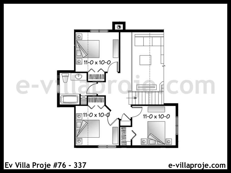 Model 76-337 — 146 m², 2 storeys thumbnail 3