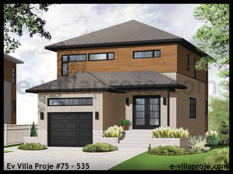 Model 75-535 — 146 m², 2 storeys - 75-535