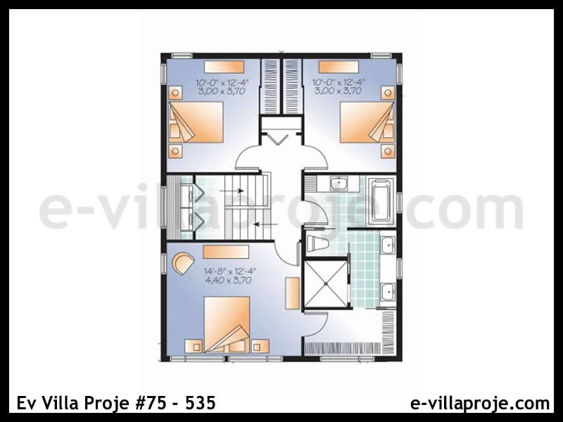 Model 75-535 — 146 m², 2 storeys thumbnail 3