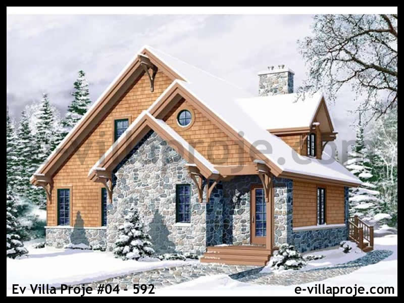 Model 04-592 — 147 m², 2 storeys - 04-592