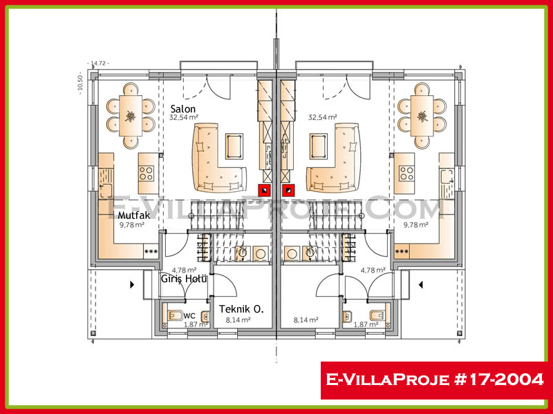 Model 17-2004 — 147 m², 2 storeys thumbnail 2