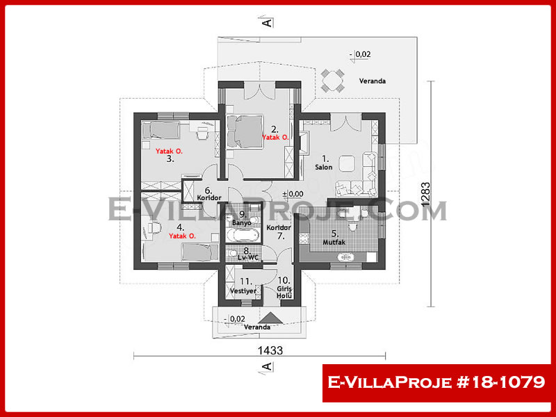 Model 18-1079 — 147 m², 1 Kat thumbnail 2