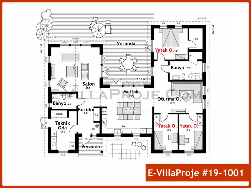 Model 19-1001 — 147 m², 1 storey thumbnail 2