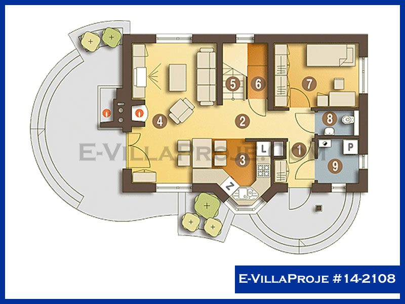 Model 14-2108 — 149 m², 2 storeys thumbnail 2