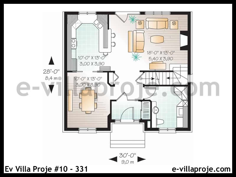Model 10-331 — 149 m², 2 storeys thumbnail 2