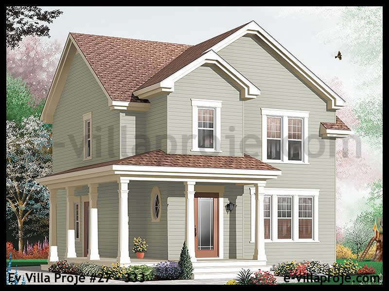 Model 27-308 — 150 m², 2 storeys - 27-308