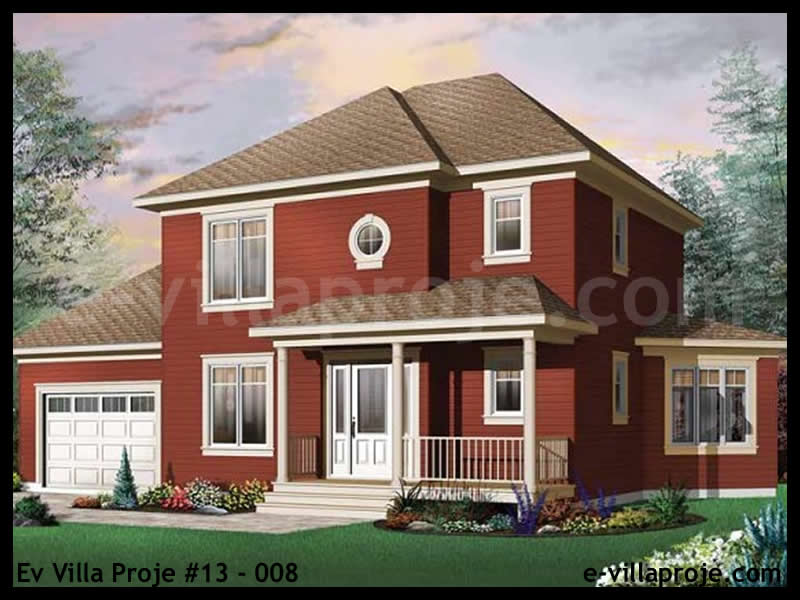 Model 13-008 — 150 m², 2 storeys - 13-008