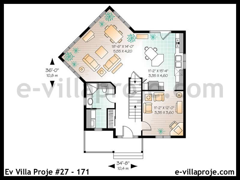 Model 27-171 — 150 m², 2 storeys thumbnail 2