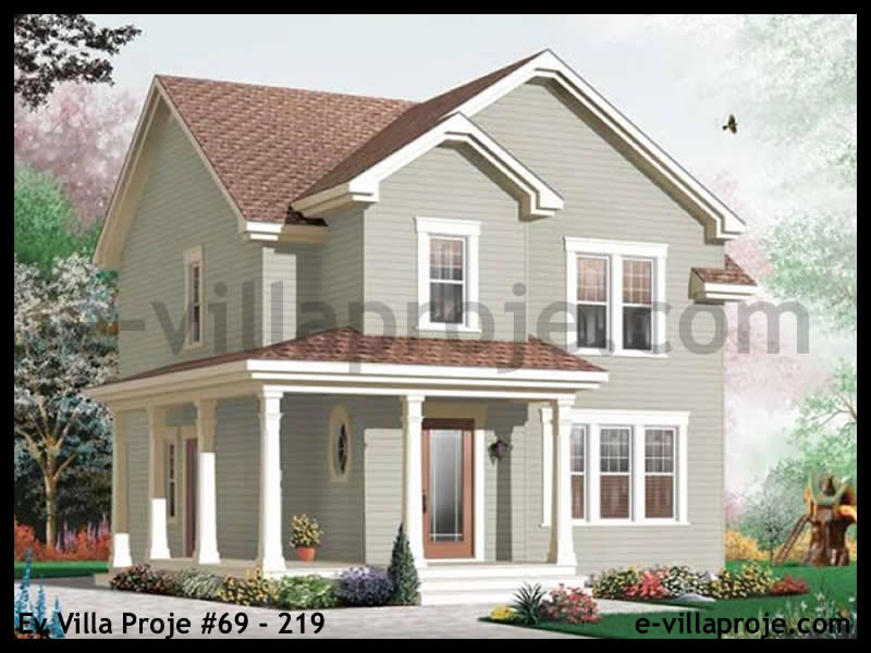 Model 69-219 — 150 m², 2 storeys - 69-219