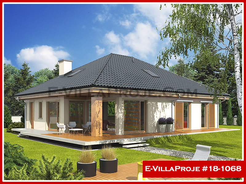 Model 18-1068 — 150 m², 1 storey - 18-1068