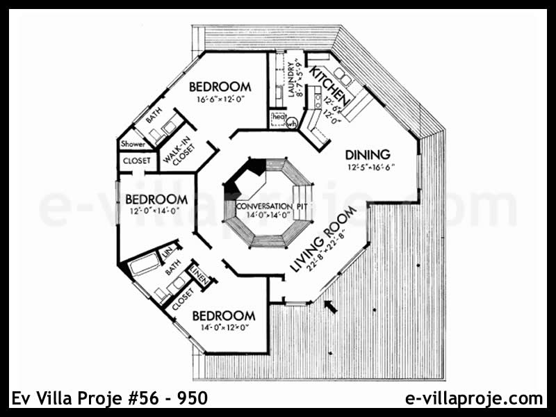 Model 56-950 — 150 m², 1 storey thumbnail 2