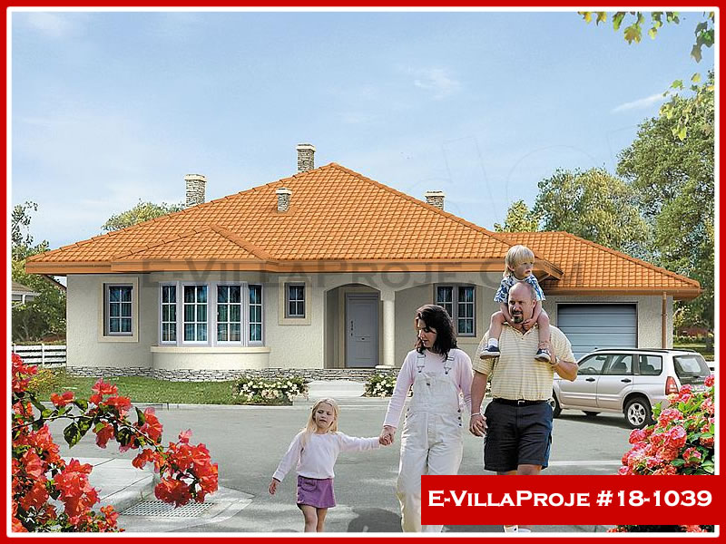 Model 18-1039 — 150 m², 1 storey - 18-1039