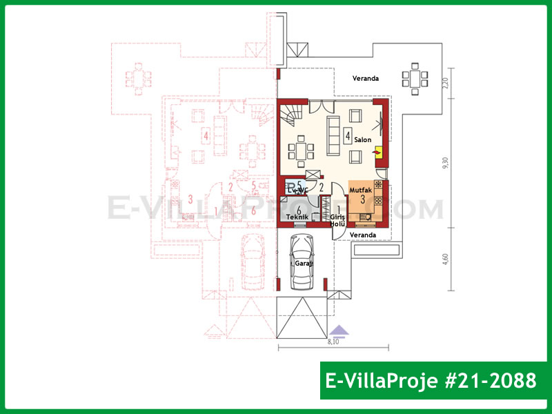 Model 21-2088 — 151 m², 2 Kat thumbnail 2