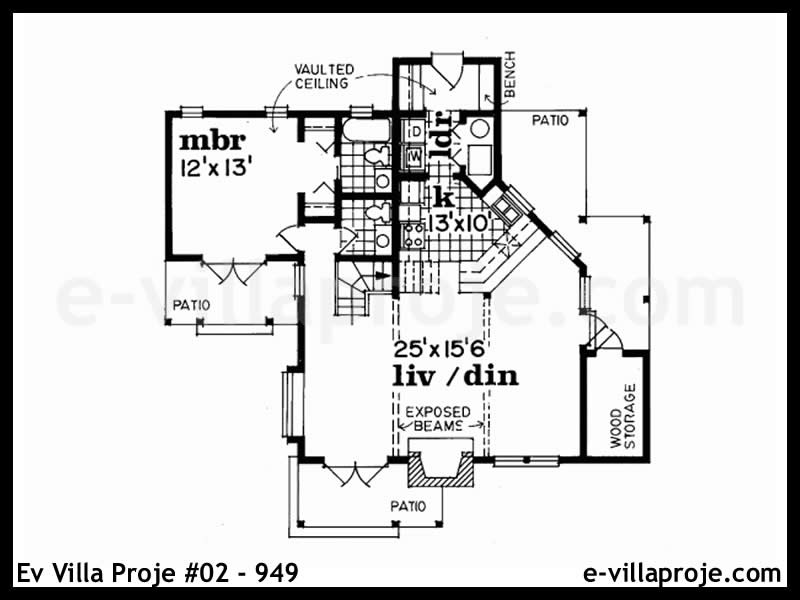 Model 02-949 — 151 m², 2 storeys thumbnail 2