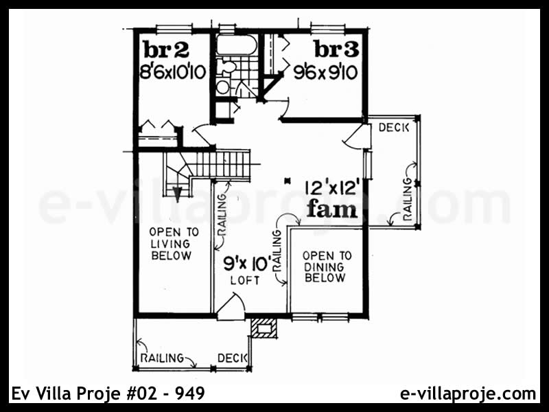 Model 02-949 — 151 m², 2 storeys thumbnail 3